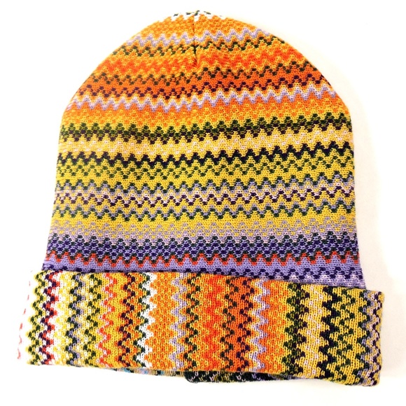 MISSONI  ?? WOMEN\'S MIXED COLORS WOOL FASHION WINTER HAT
